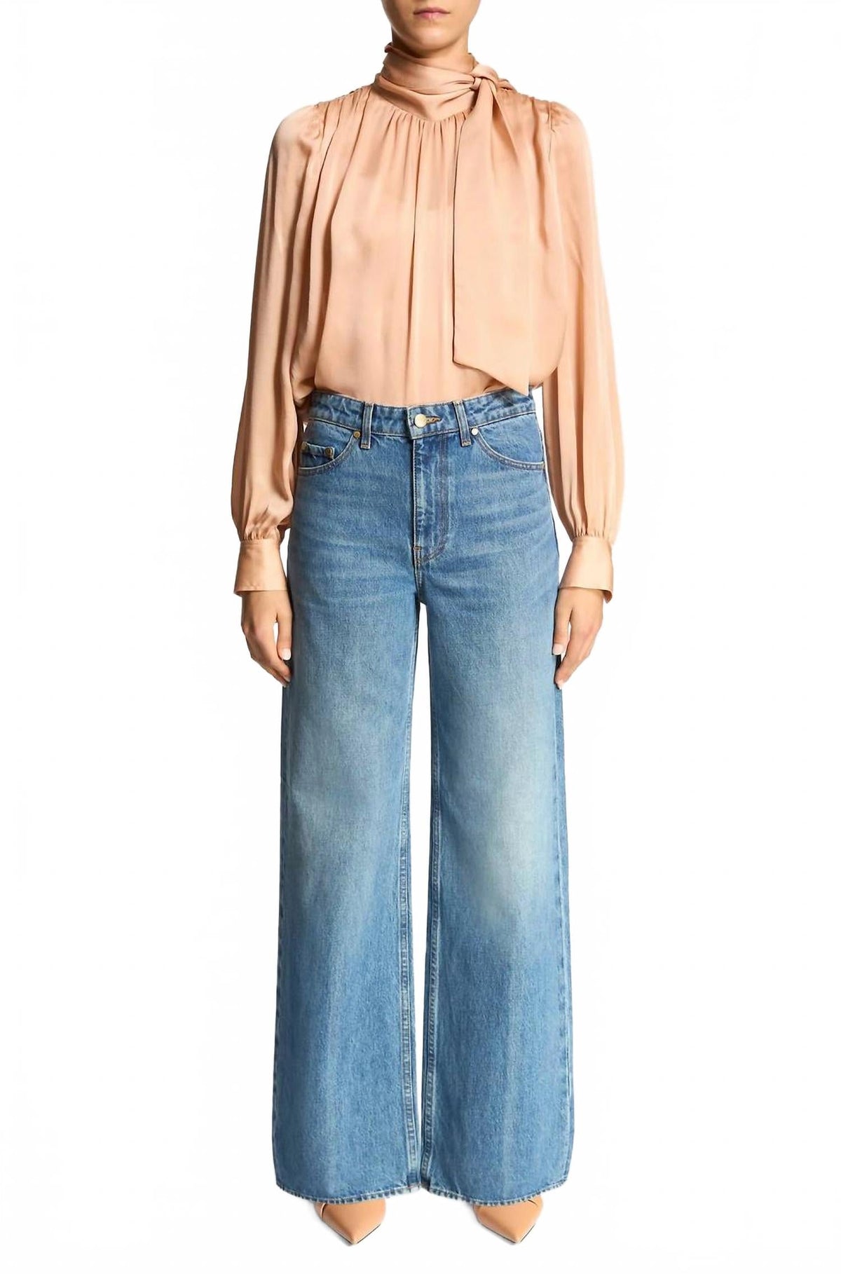 Willow Jeans In Medium Indigo Wash