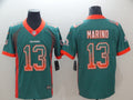 Men's Miami Dolphins Dan Marino #13 Green Alternate Game jersey