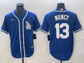 Men's Los Angeles Dodgers Max Muncy #13 Blue Limited Player jersey
