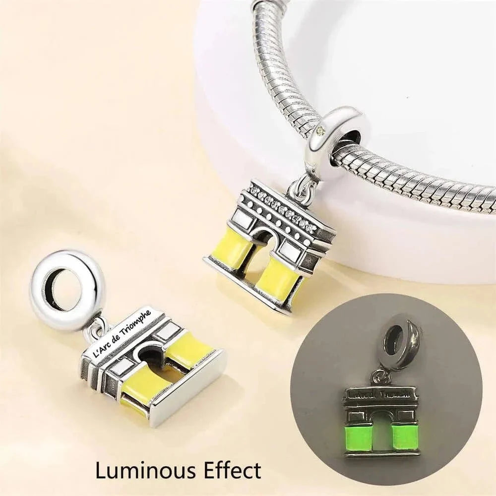 Arc de Triomphe Luminous Dangle Charm