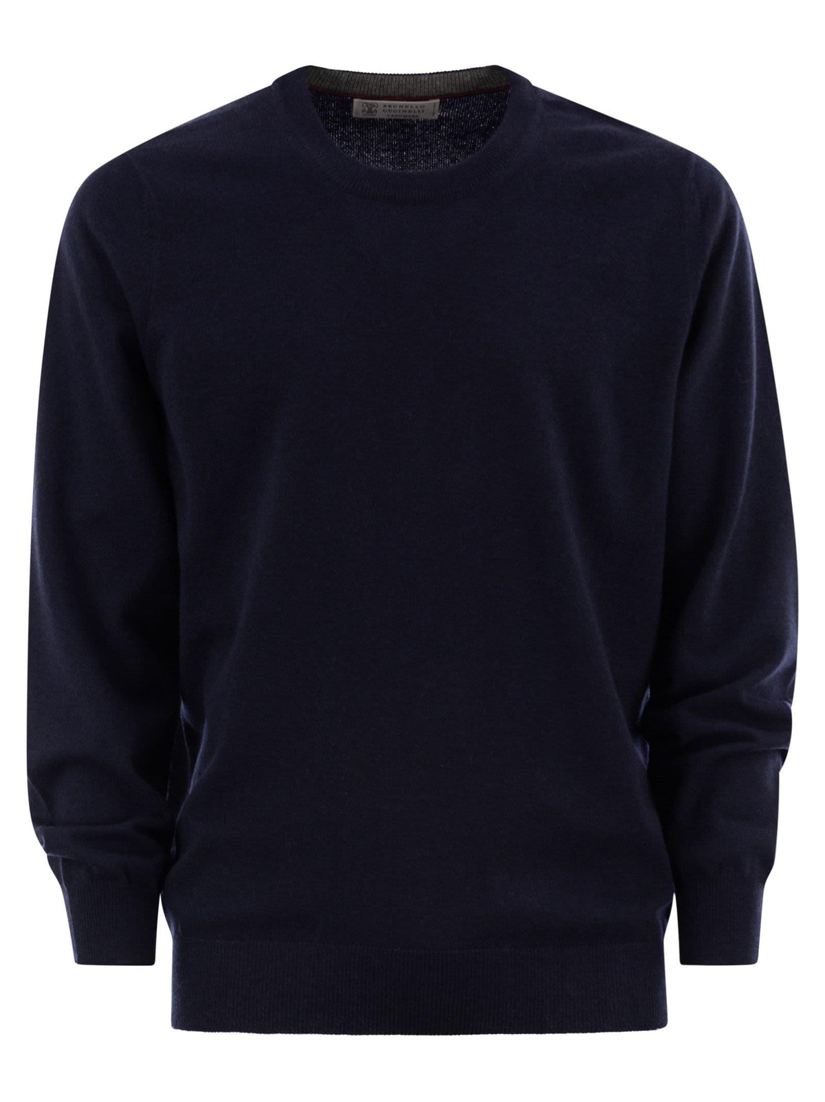 Brunello Cucinelli Men Cashmere Sweater Crewneck Knitwear