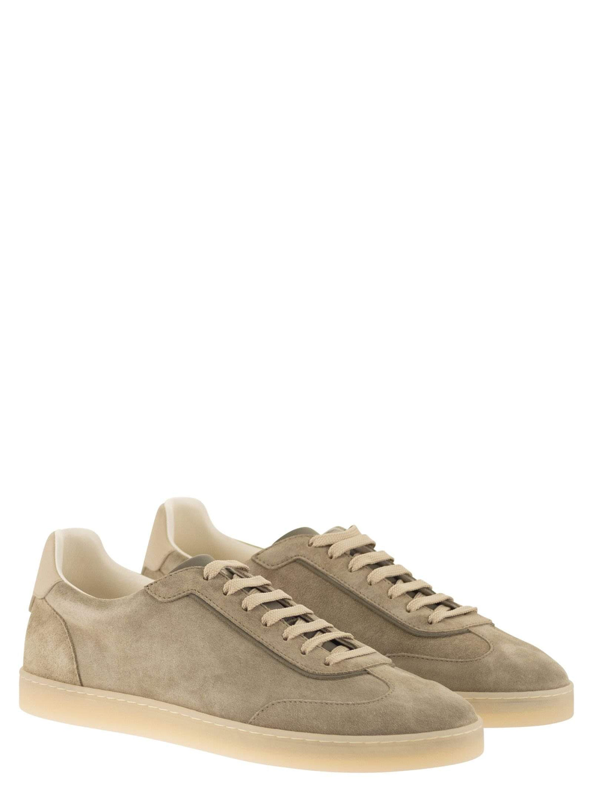 Brunello Cucinelli Men Suede Trainers