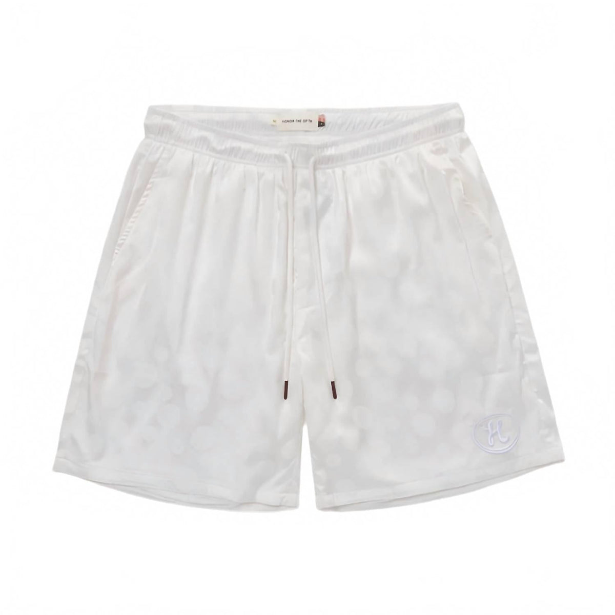 Men's Polka Dot Short In White