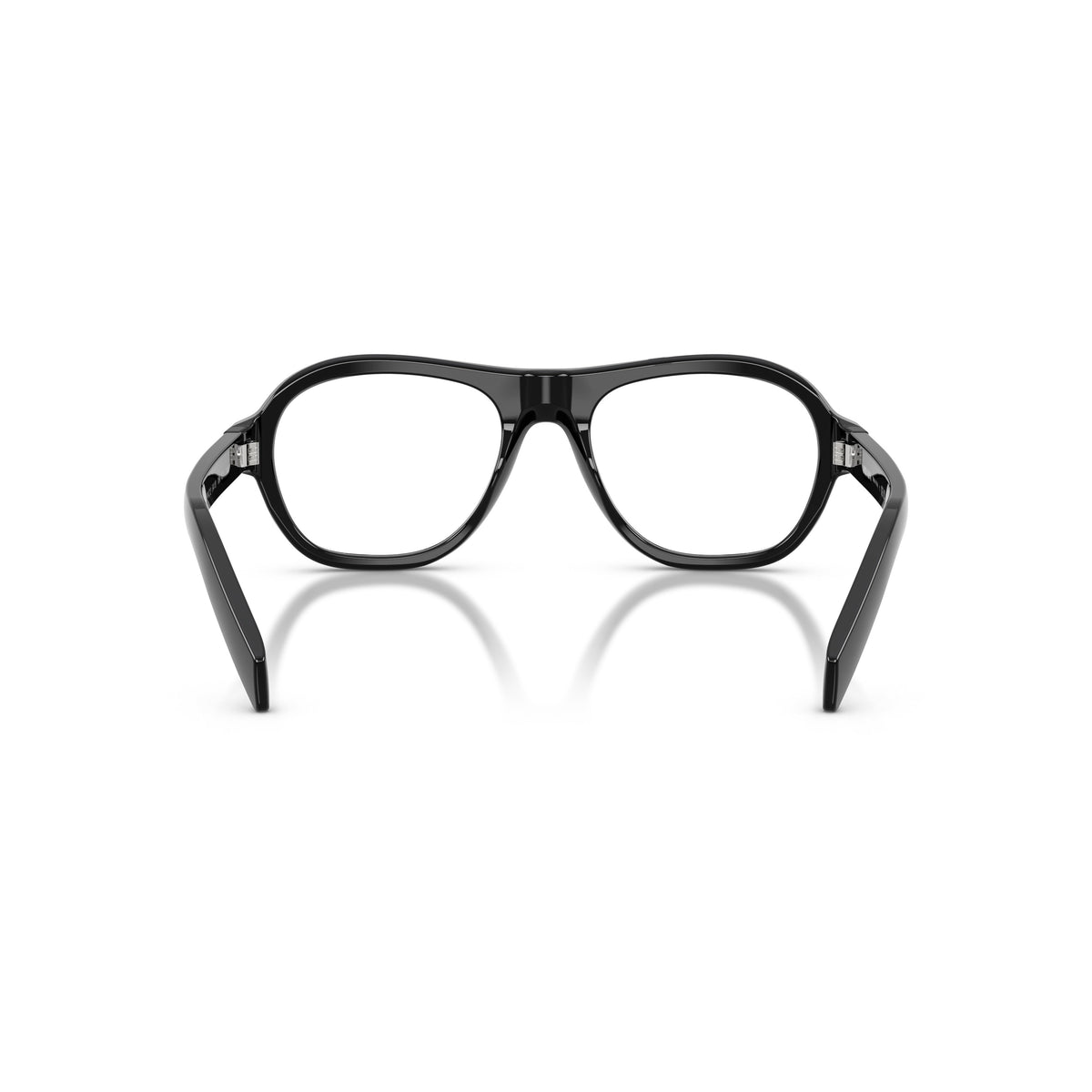 0pr C12v Oversized Rectangular Black Acetate Sunglasses
