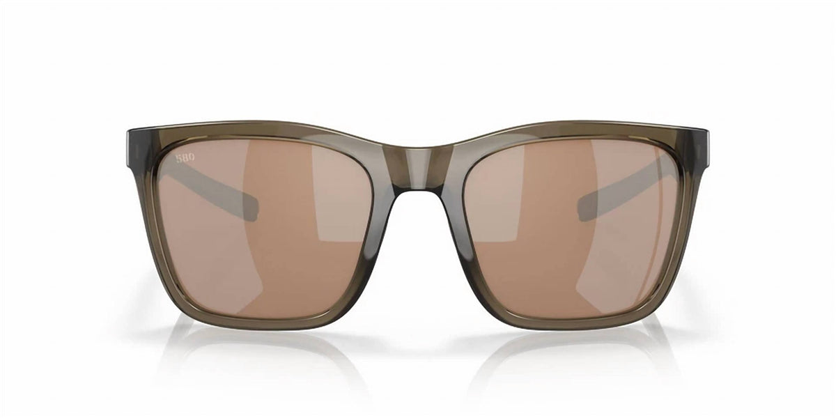 Women's Panga Sunglasses In Shiny Taupe Crystal/copper Silver Mirror
