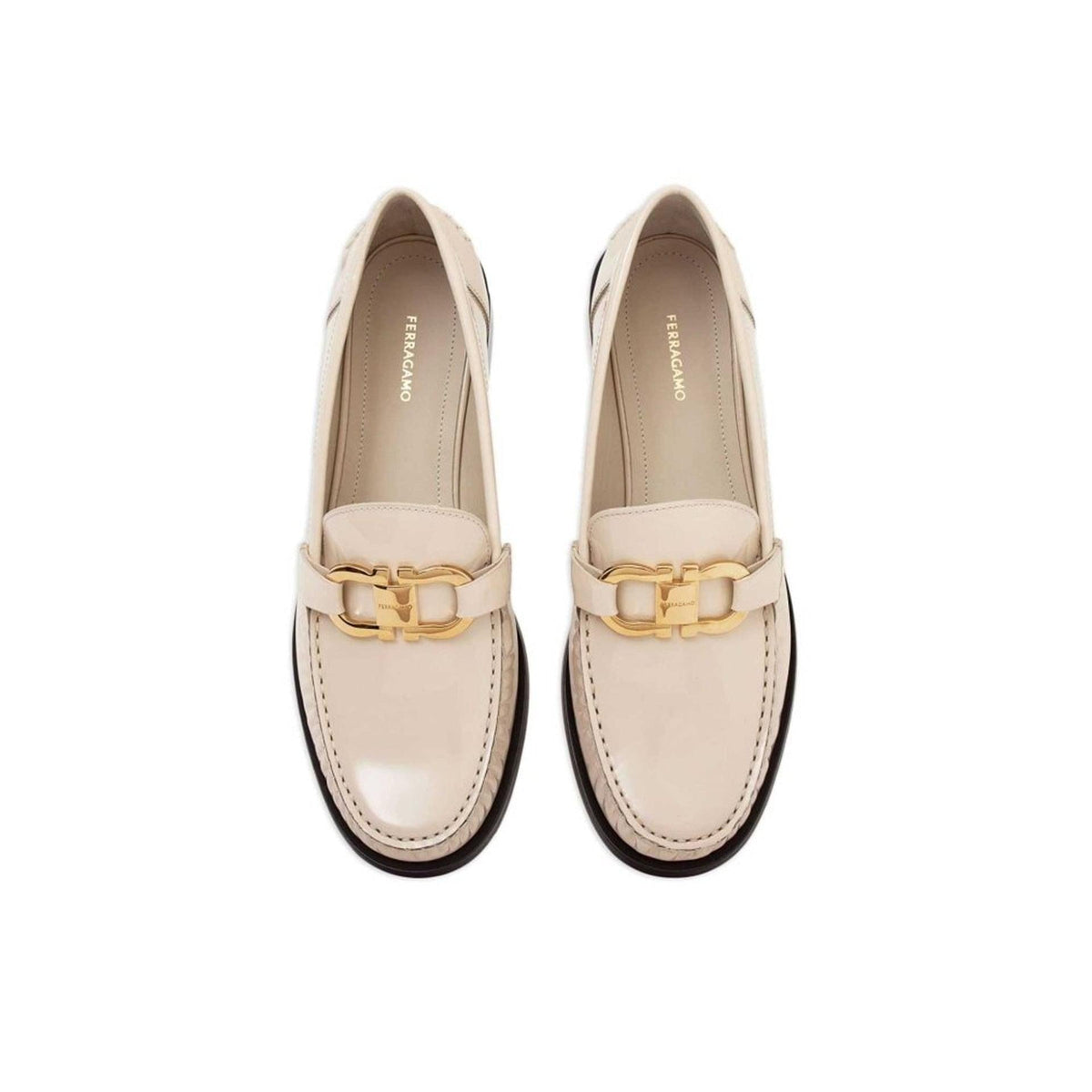 Salvatore Ferragamo Maryan Leather Loafers Women