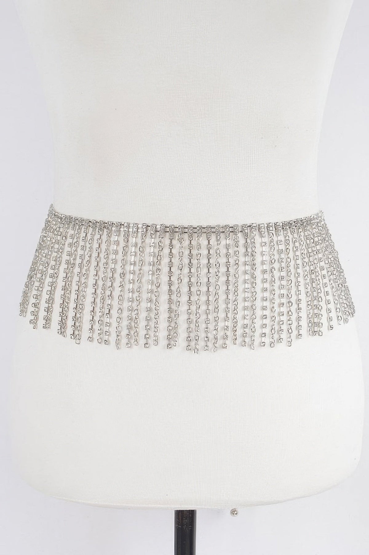 Rhinestone Curtain Belt