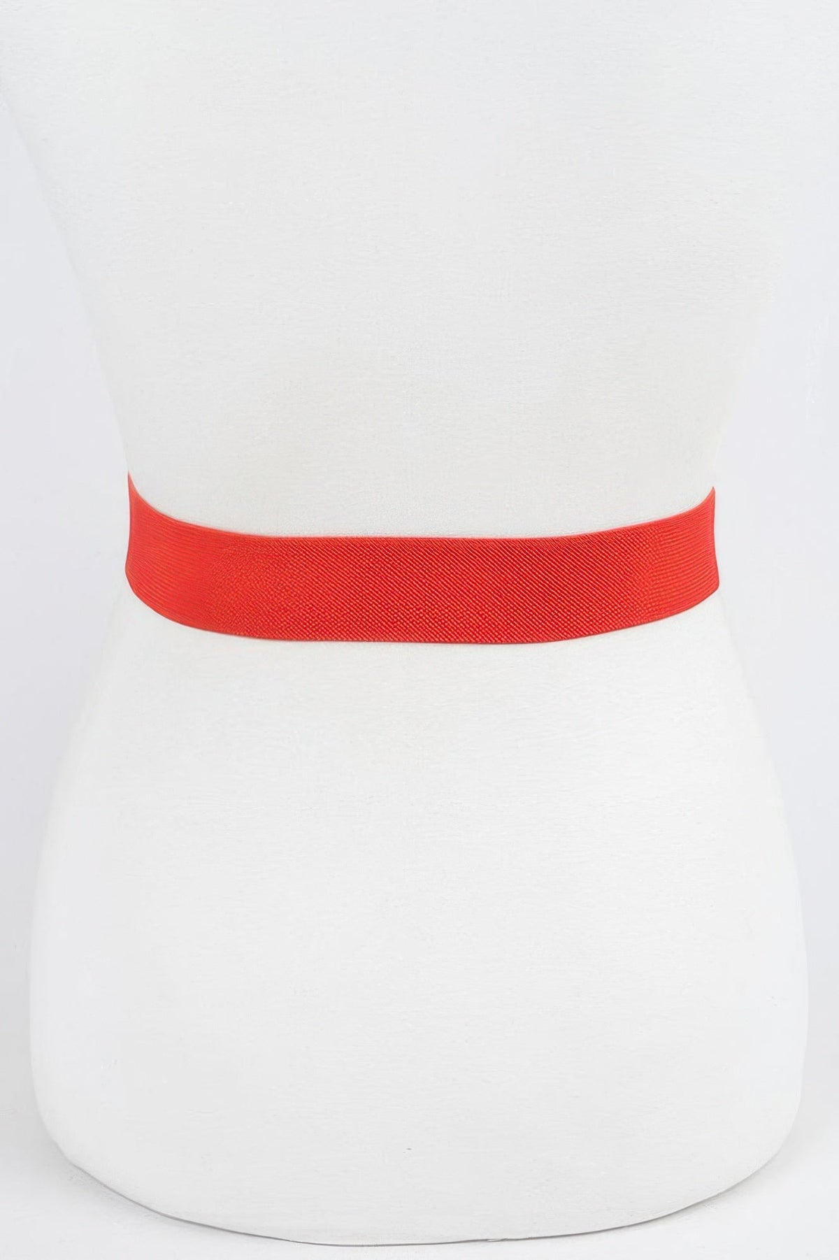 Ribbon Buckle Stretch Belt