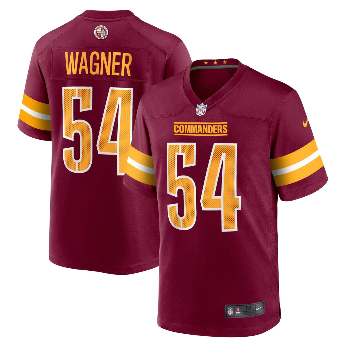 Bobby Wagner Washington Commanders Nike  Game Jersey -  Burgundy