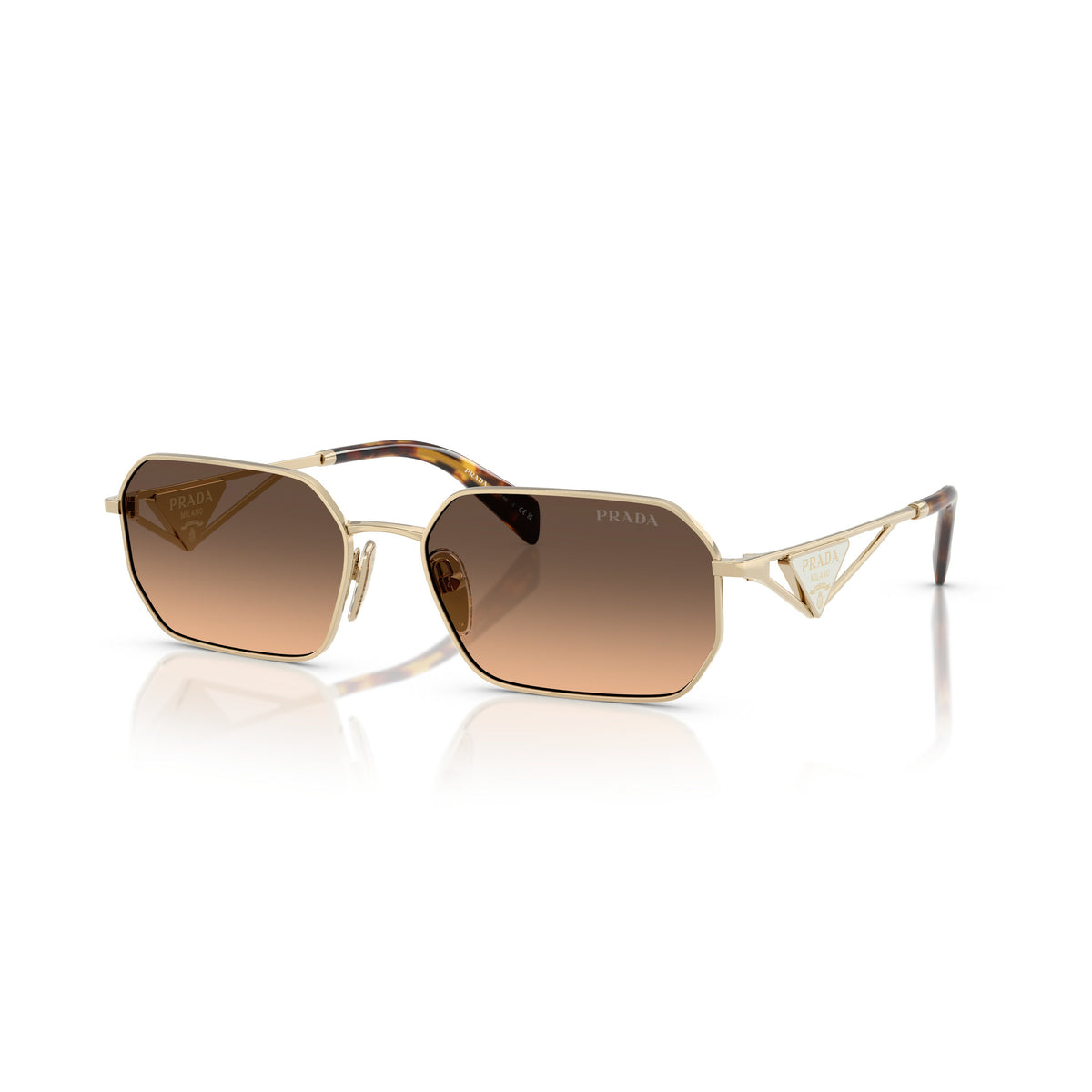 0pr A51s Octagonal Steel Sunglasses