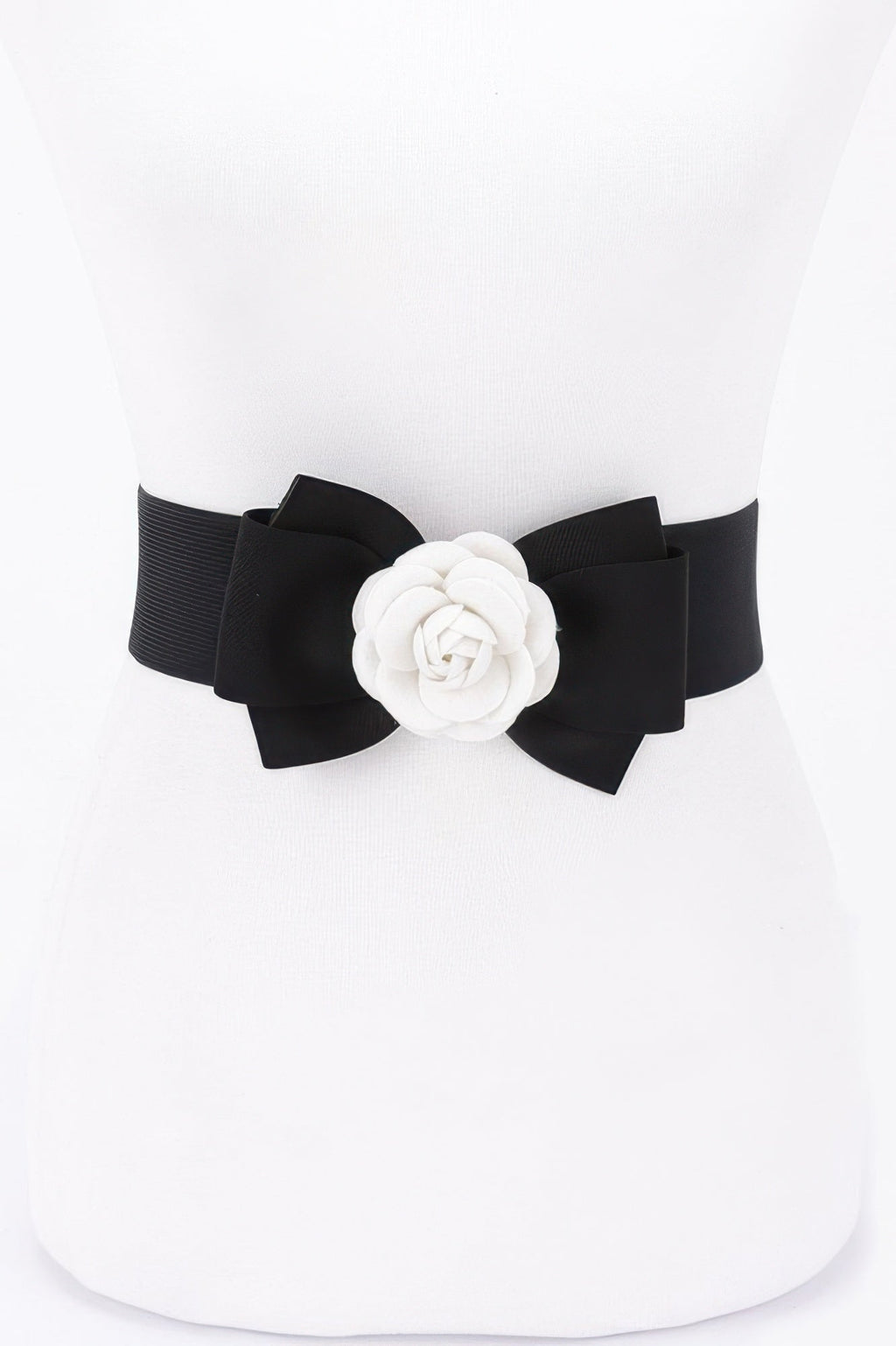 Flower Bow Elastic Belt