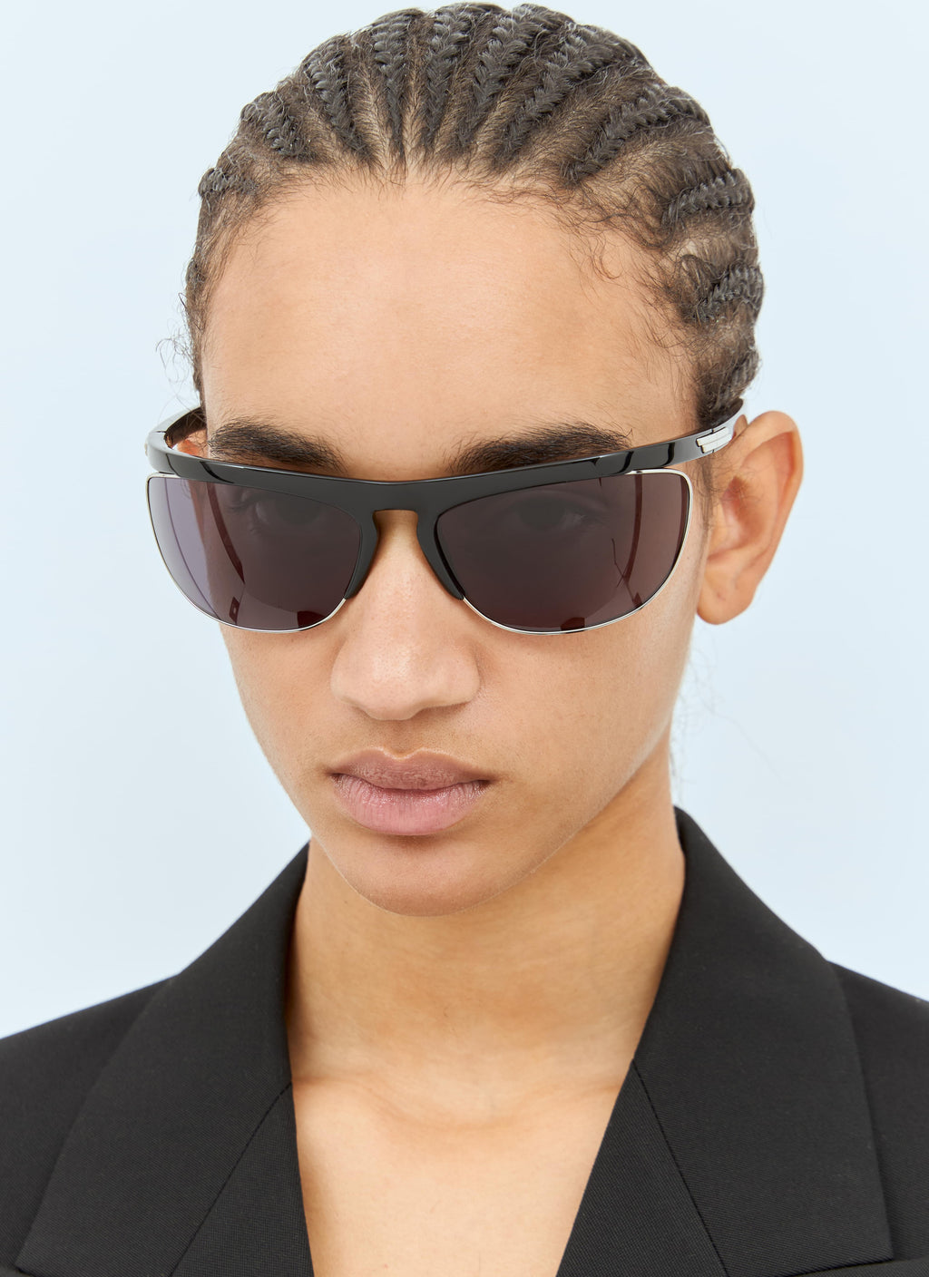 Bottega Veneta Women Speed Rectangular Sunglasses