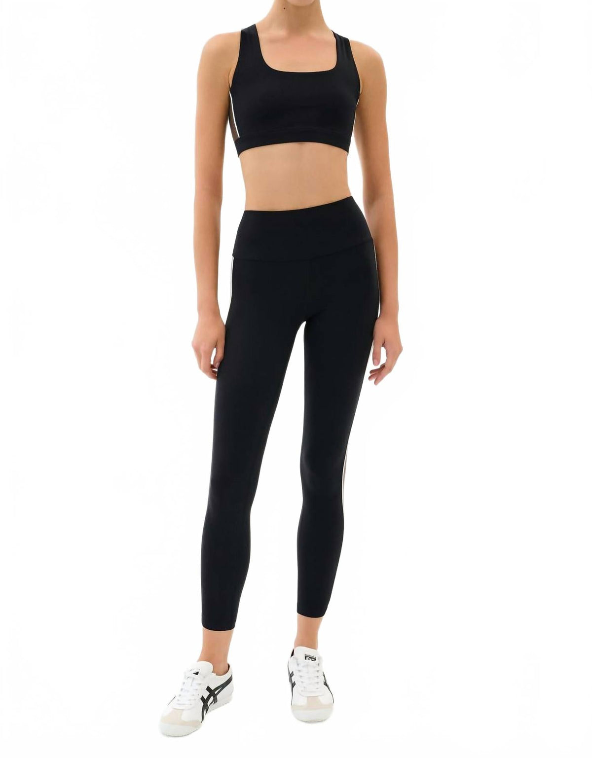 Margot Rigor Legging In Black / Dark Chocolate