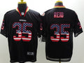 Men's San Francisco 49ers Eric Reid #35 Black Game jersey