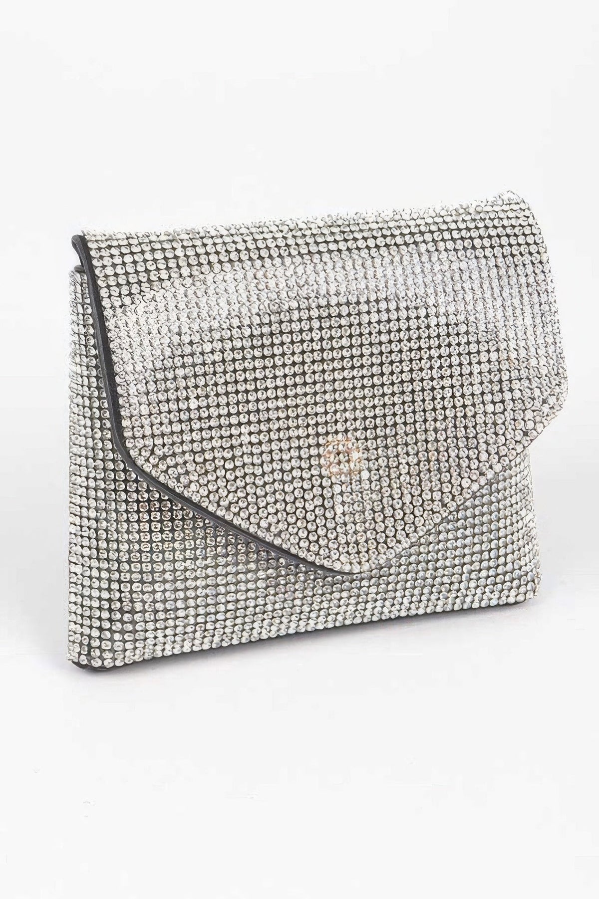 Rhinestone Mini Bag W Chain Belt