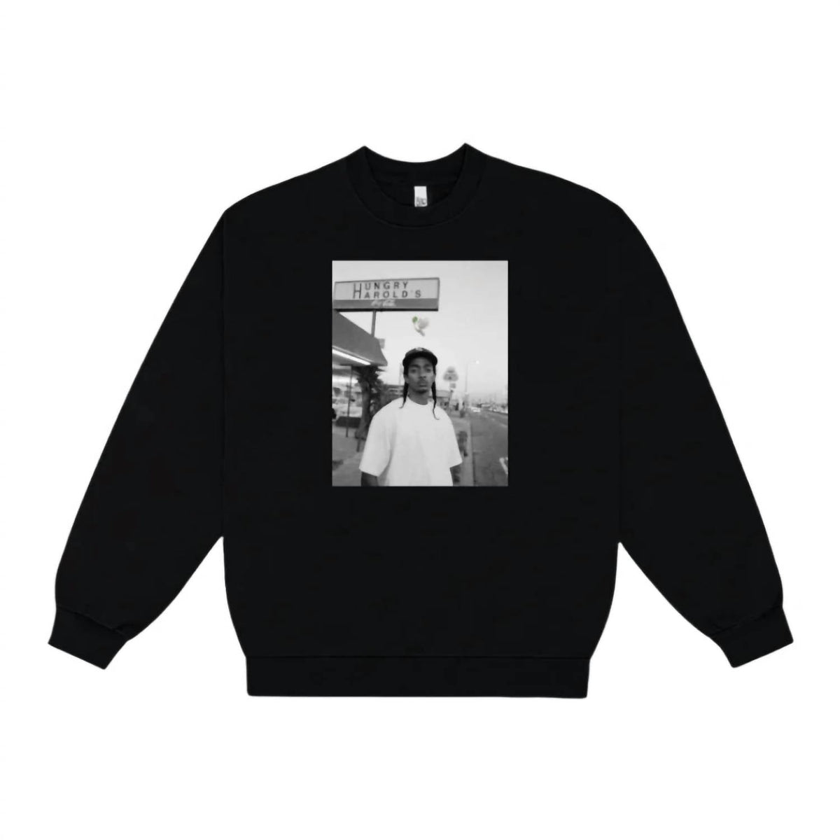 Men's Nipsey Patch Sweatshirt In Black