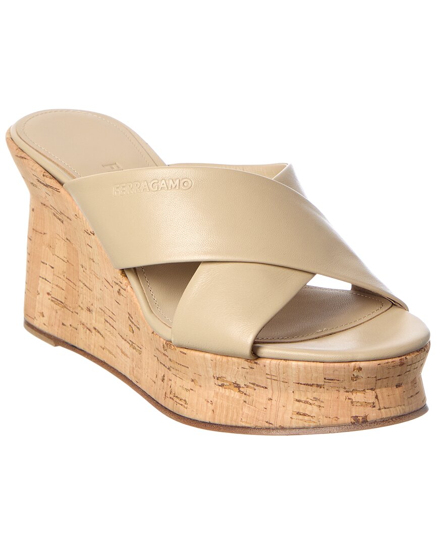 Ferragamo Ant Leather Sandal