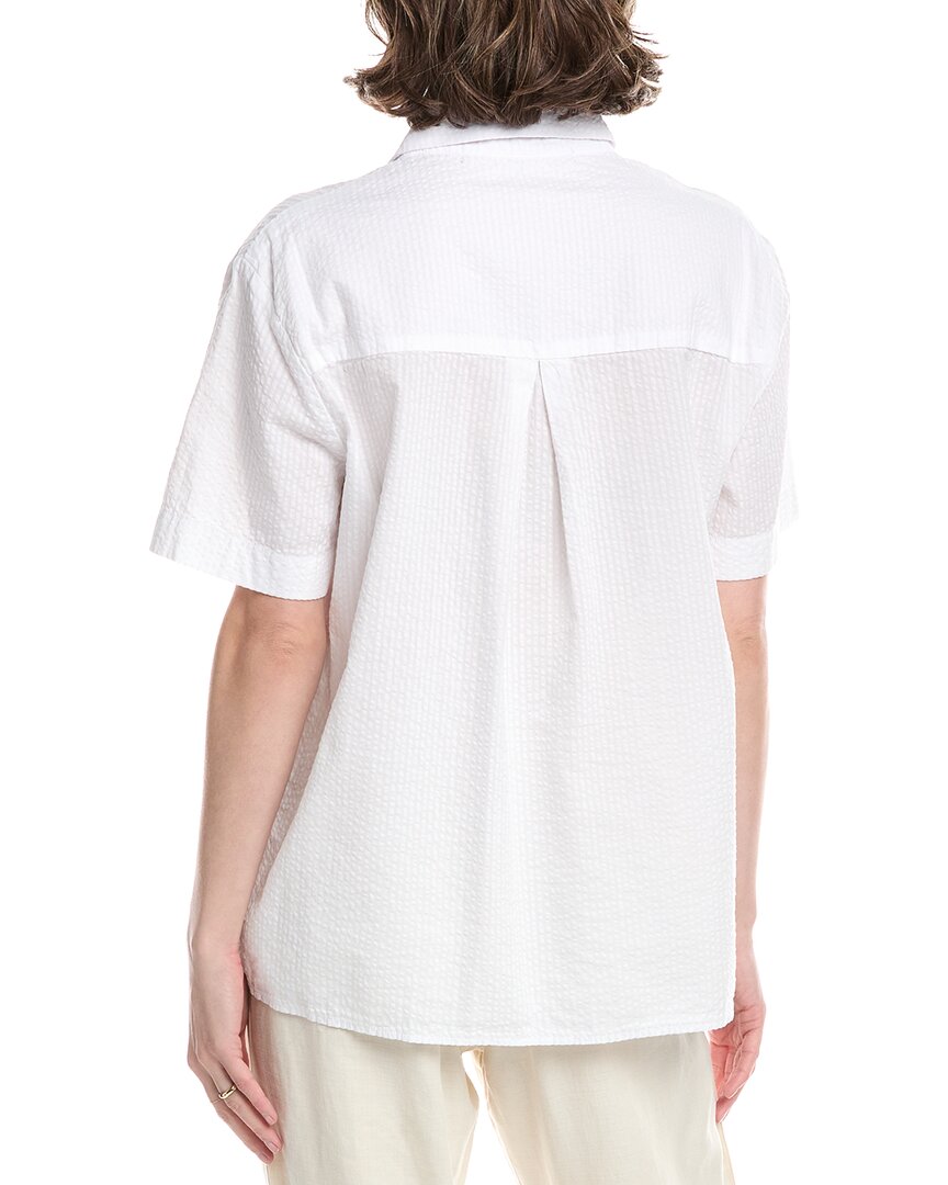Enza Costa Seersucker Resort Shirt