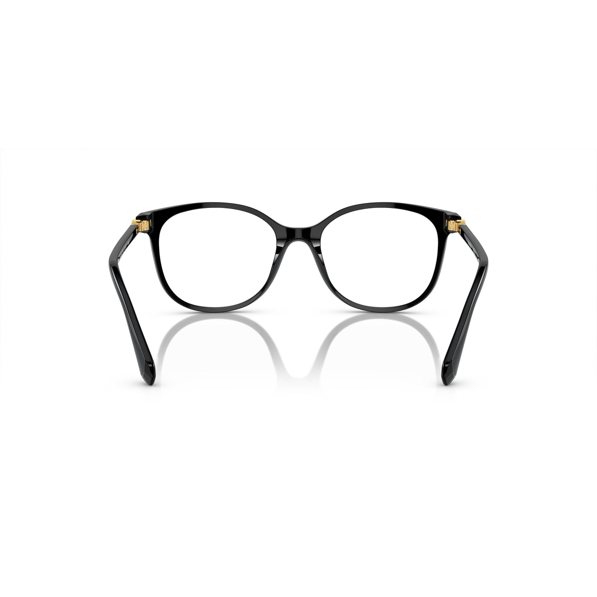 0Sk2002 Square Frame Eyeglasses with Gold Accents