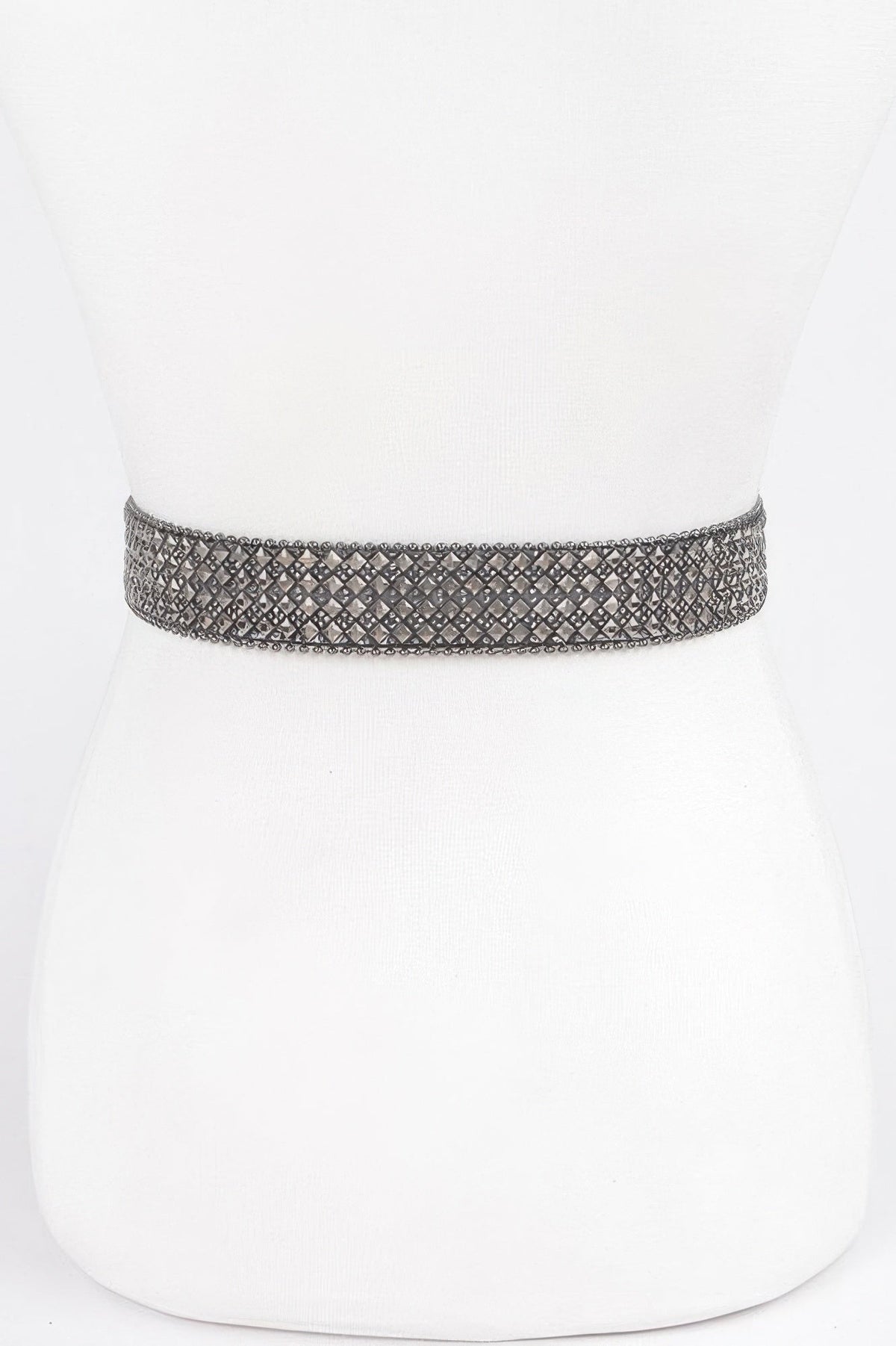Rhinestone Western Style Plus Size Belt