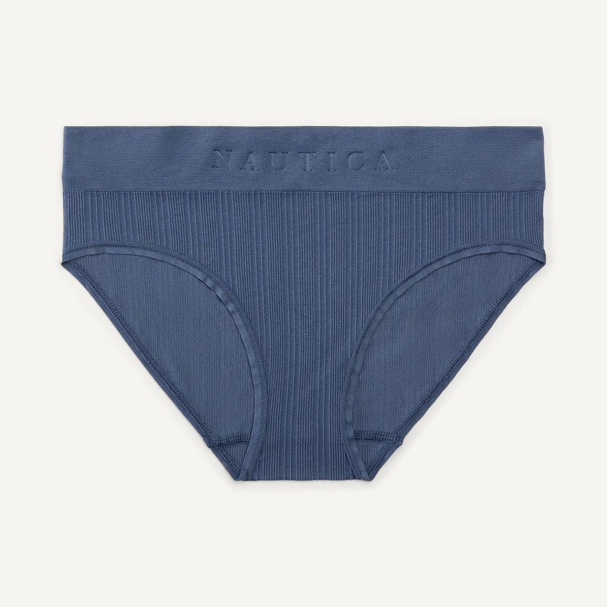 Nautica Womens Ribbed Seamless Hipster Brief, 5-Pack