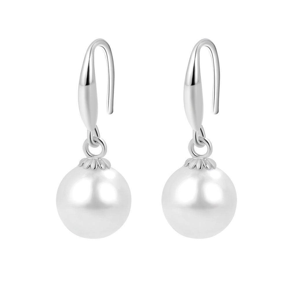 Classic Pearl Drop Earrings