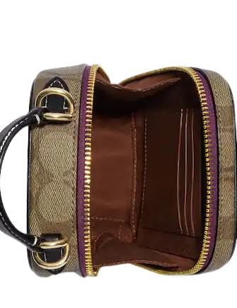 Coach Disney X Coach Eva Phone Crossbody In Signature Canvas With Patches
