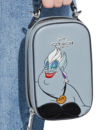 Coach Disney X Coach Eva Phone Crossbody With Ursula Motif