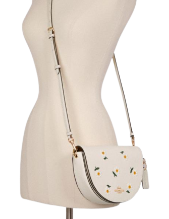 Coach Ellen Crossbody With Daisy Embroidery