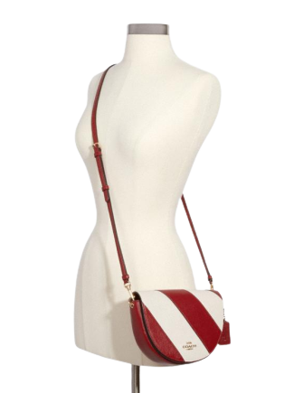 Coach Ellen Crossbody With Stripes