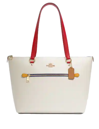 Coach Gallery Tote In Colorblock