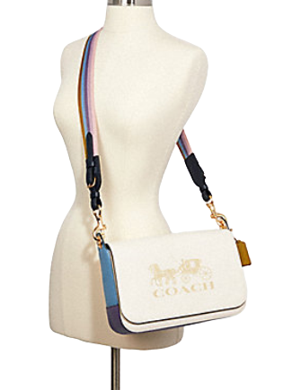 Coach Jes Messenger in Colorblock