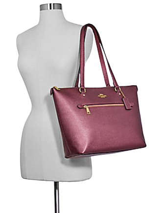 Coach Metallic Gallery Tote