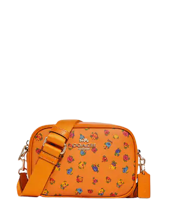 Coach Mini Jamie Camera Bag With Mini Vintage Rose Print
