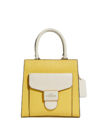 Coach Mini Pepper Crossbody In Colorblock