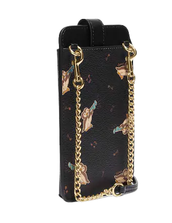 Coach Phone Crossbody With Penguin Print