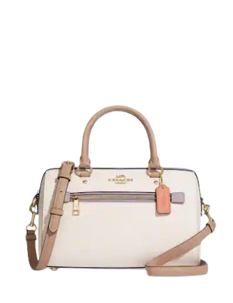 Coach Rowan Satchel In Colorblock