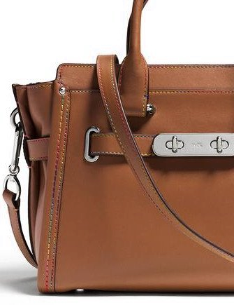 Coach Swagger 27 Carryall in Rainbow Stitching