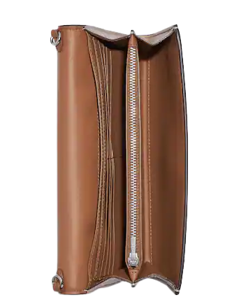 Coach Tammie Clutch Crossbody With Floral Whipstitch