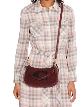 Coach Teri Shoulder Bag With Coach Motif