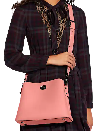 Coach Willow Shoulder Bag In Colorblock