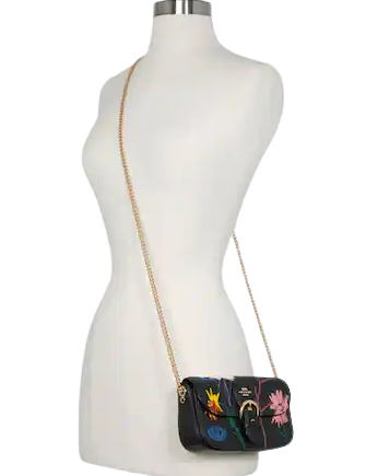 Coach X Jean Michel Basquiat Kleo Crossbody