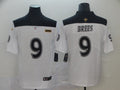 Men's New Orleans Saints Drew Brees #9 White City Edition Game jersey