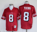 Men's San Francisco 49ers Steve Young Mitchell & Ness Scarlet Legacy Replica Player jersey