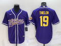 Men's Minnesota Vikings Adam Thielen #19 Purple Player jersey Joint Edition