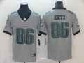 Men's Philadelphia Eagles Zach Ertz #86 Gray Game jersey