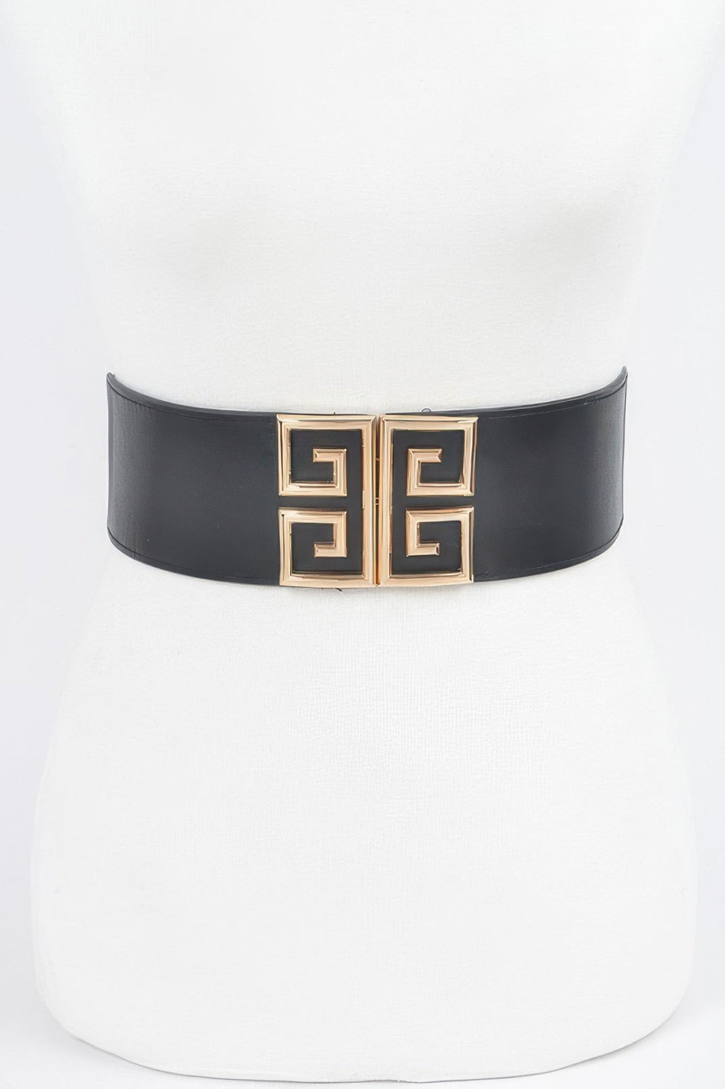 Metal Buckle Elastic Plus Size Belt