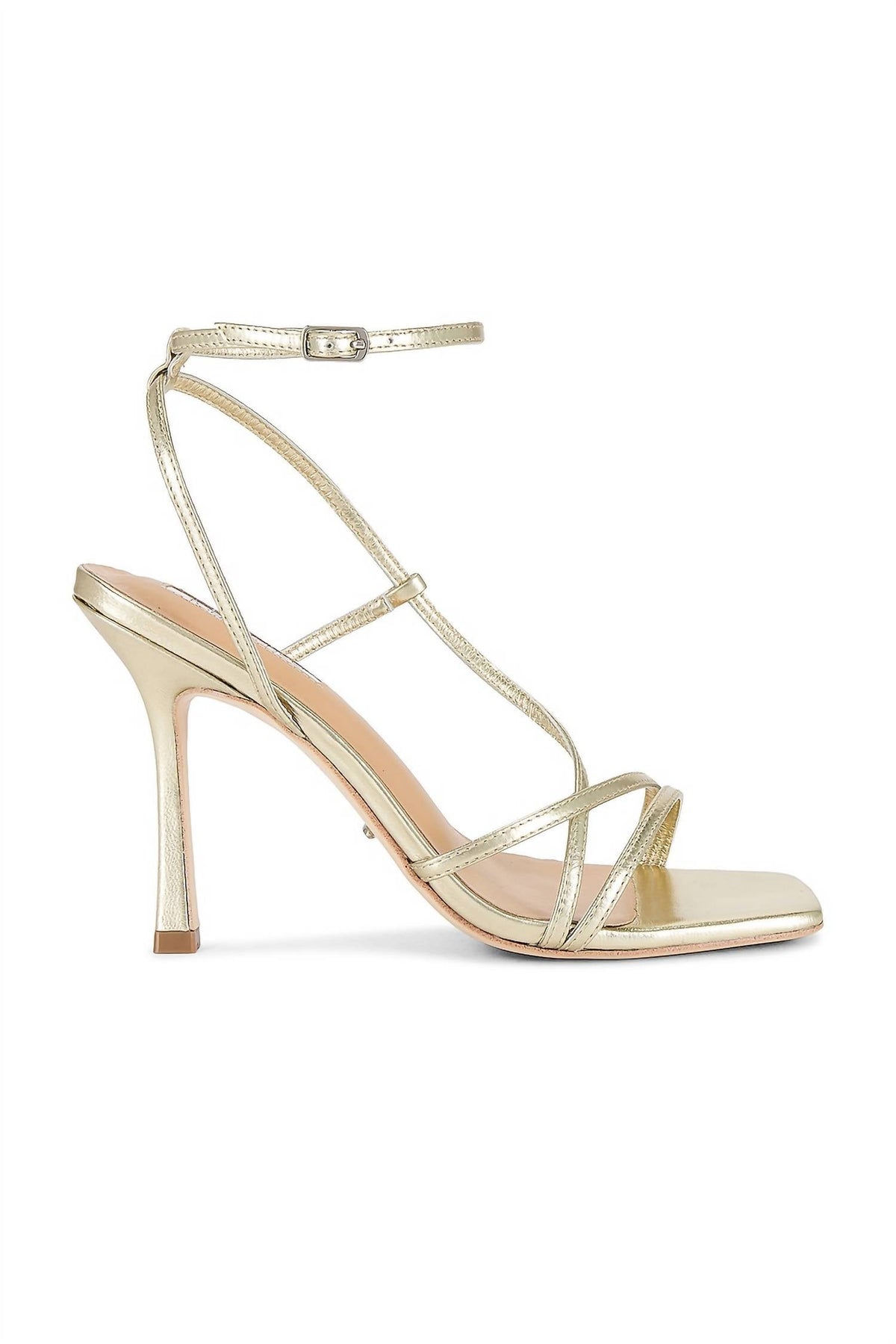 Women's Franci Sandal In Gold Nappa Metallic
