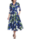 Samantha Sung Aster Midi Dress