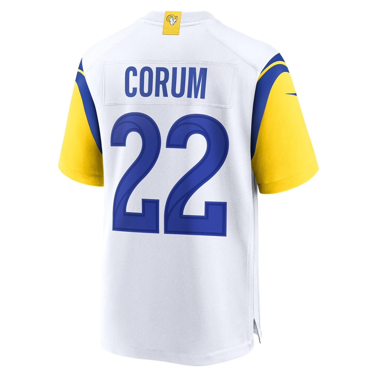 Blake Corum Los Angeles Rams Nike Game Jersey -  White
